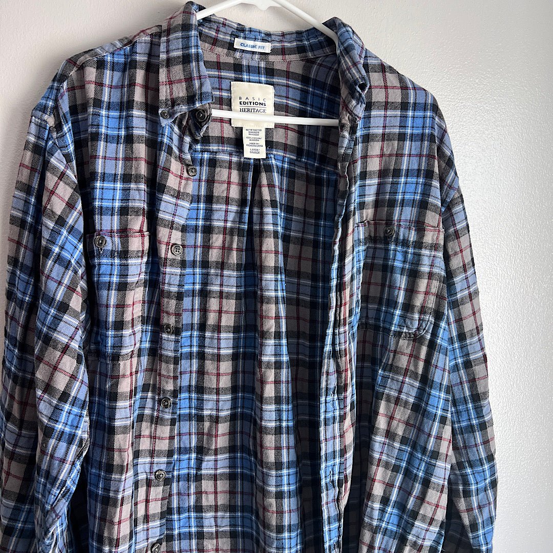 Vintage Basic Editions Flannel