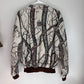 Vintage Cabelas White Camo Bomber Jacket