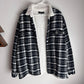 Pacsun Sherpa Lined Flannel Shacket