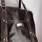 Vintage Nine&Co Large Brown Tote Bag