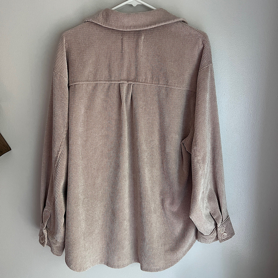 Corduroy Light Weight Shacket