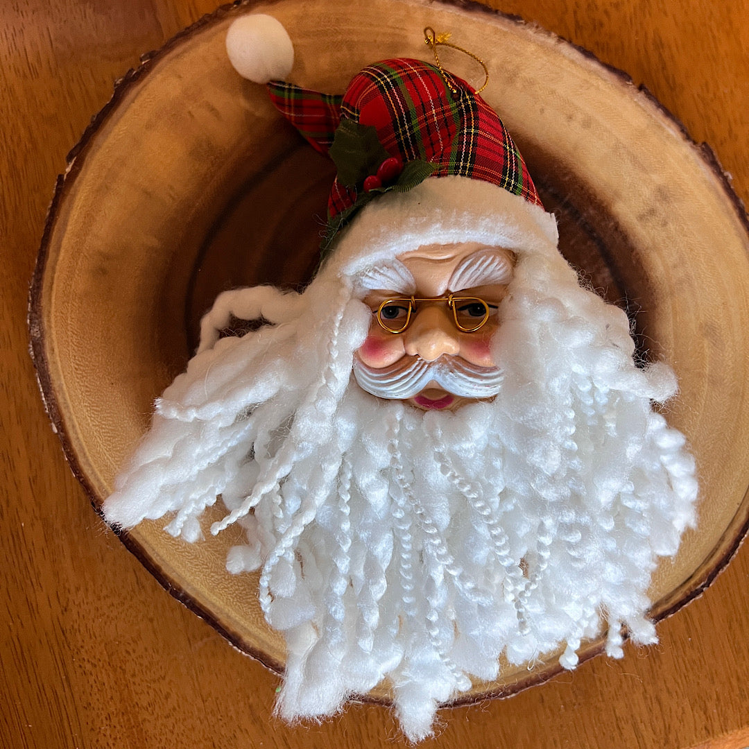 Vintage Santa Ornament