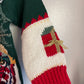 Vintage Christmas Jingle Bells Embellished Kids Knit Sweater