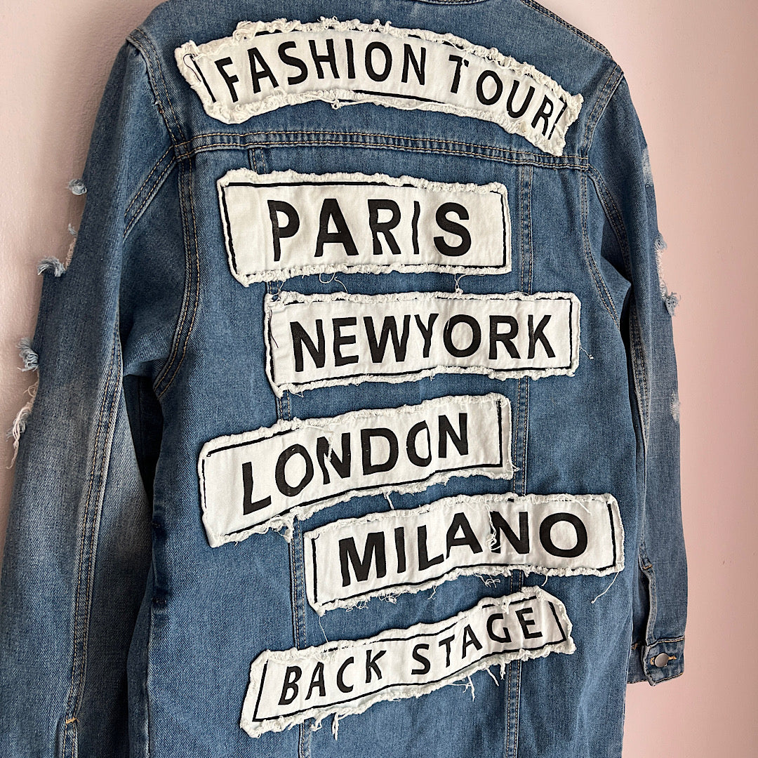 Fashion Tour Long Denim Jacket