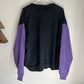 Vintage WEK Vikings Denim Varsity Bomber Jacket