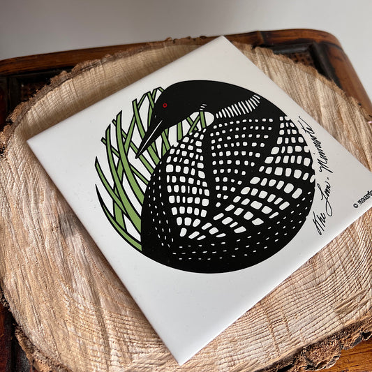 Vintage Loon Marino Tile Trivet