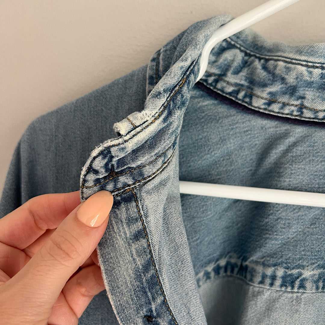 Vintage St. Johns Bay Denim Button Down Shirt