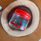 Vintage Christmas Glass Jar/Canister