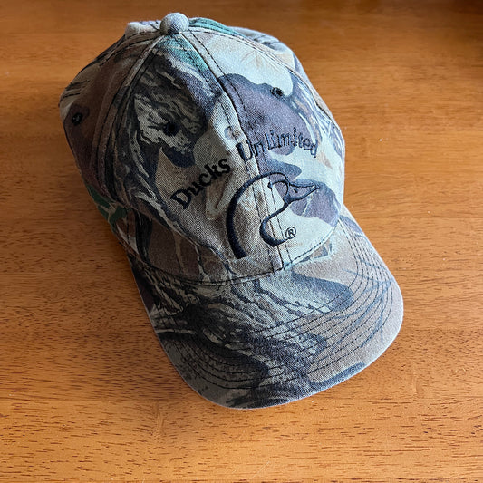 Vintage Camo Ducks Unlimited Hat