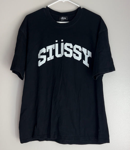 Stussy Logo College Letters Shirt