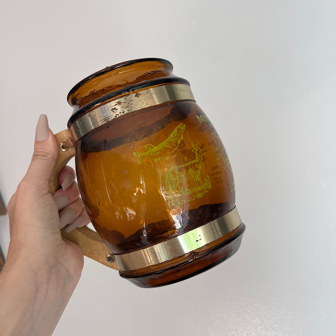 Vintage Minnesota XL Souvenir Barrel Mug