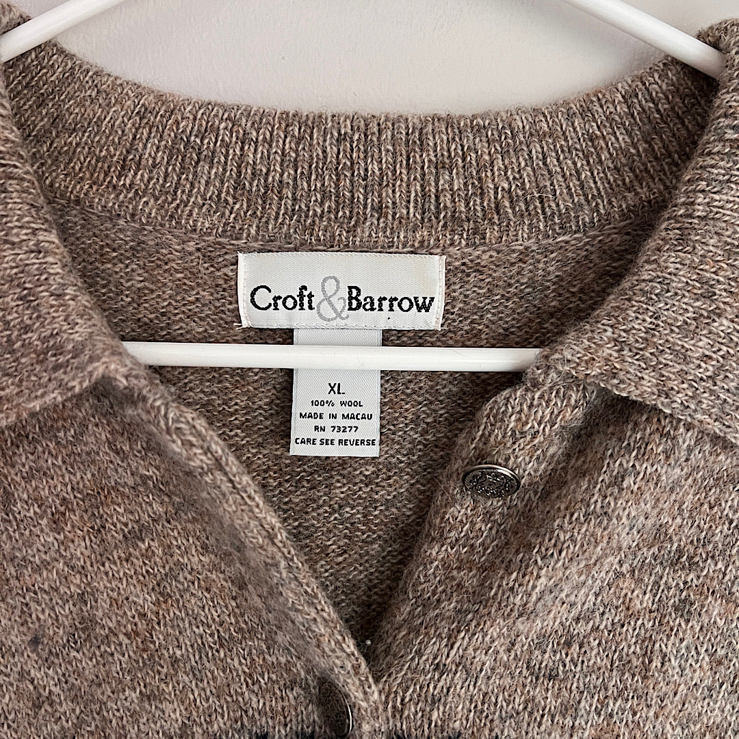 Vintage Croft & Barrow Wool Knit Sweater