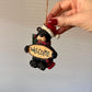 Vintage Black Bear 'Welcome' Cabin Ornament