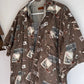 Vintage Cobra Creek Fishing Button Up T-Shirt