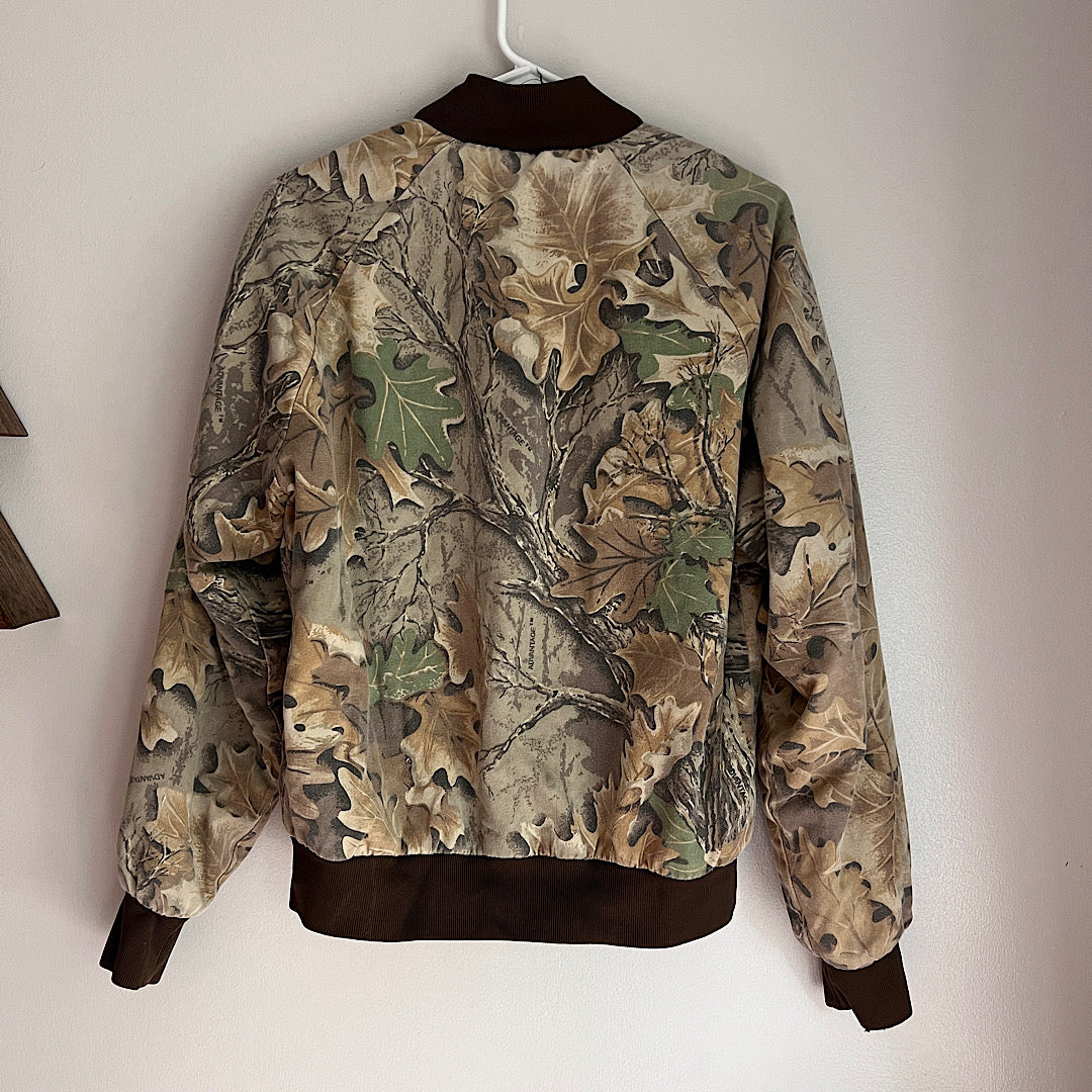 Vintage Camo Polaris Quilted Lining Jacket