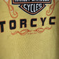 Vintage 2005 Harley Davidson Los Angeles Eagle Yellow T-Shirt