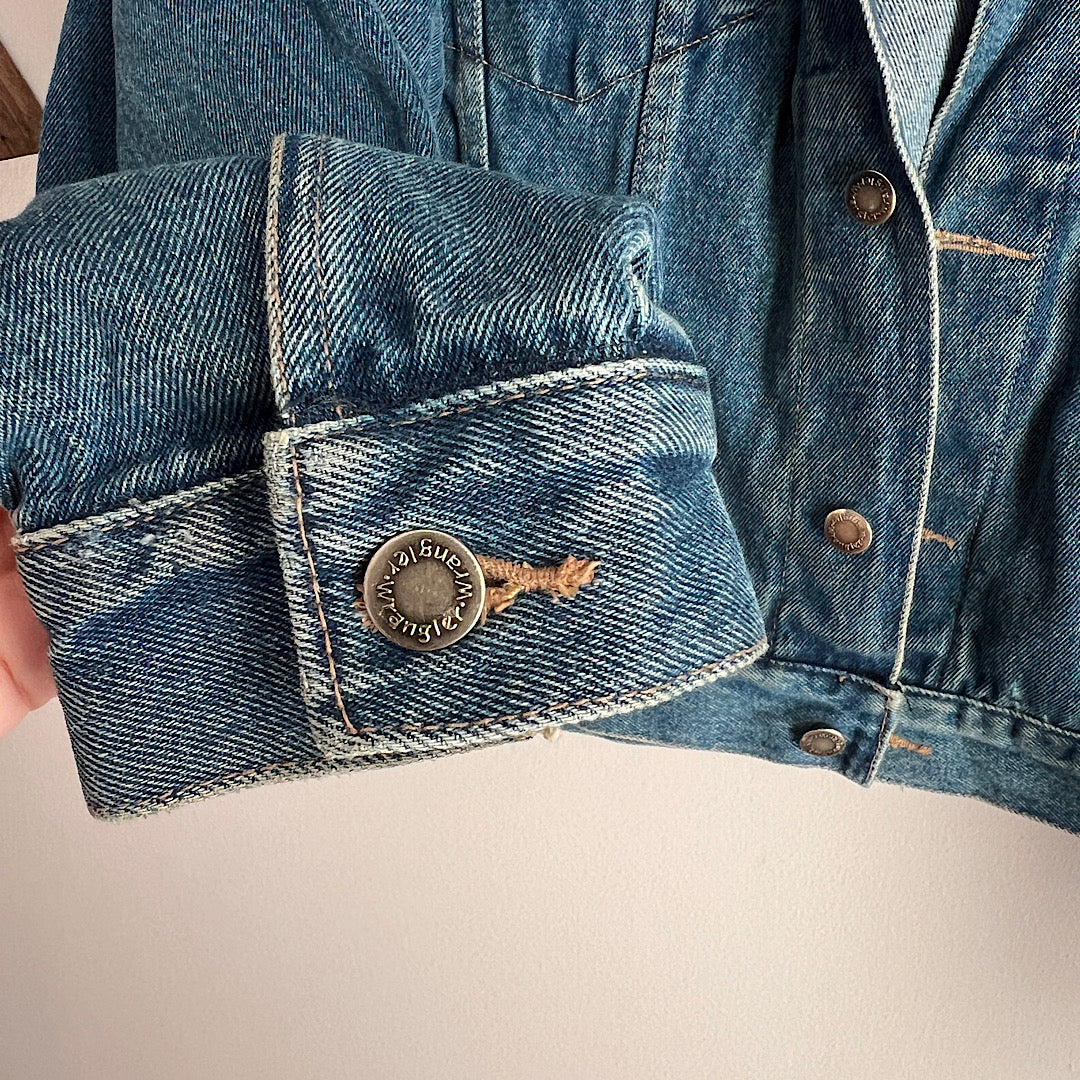 Vintage 90s Wrangler Hero Denim Jacket