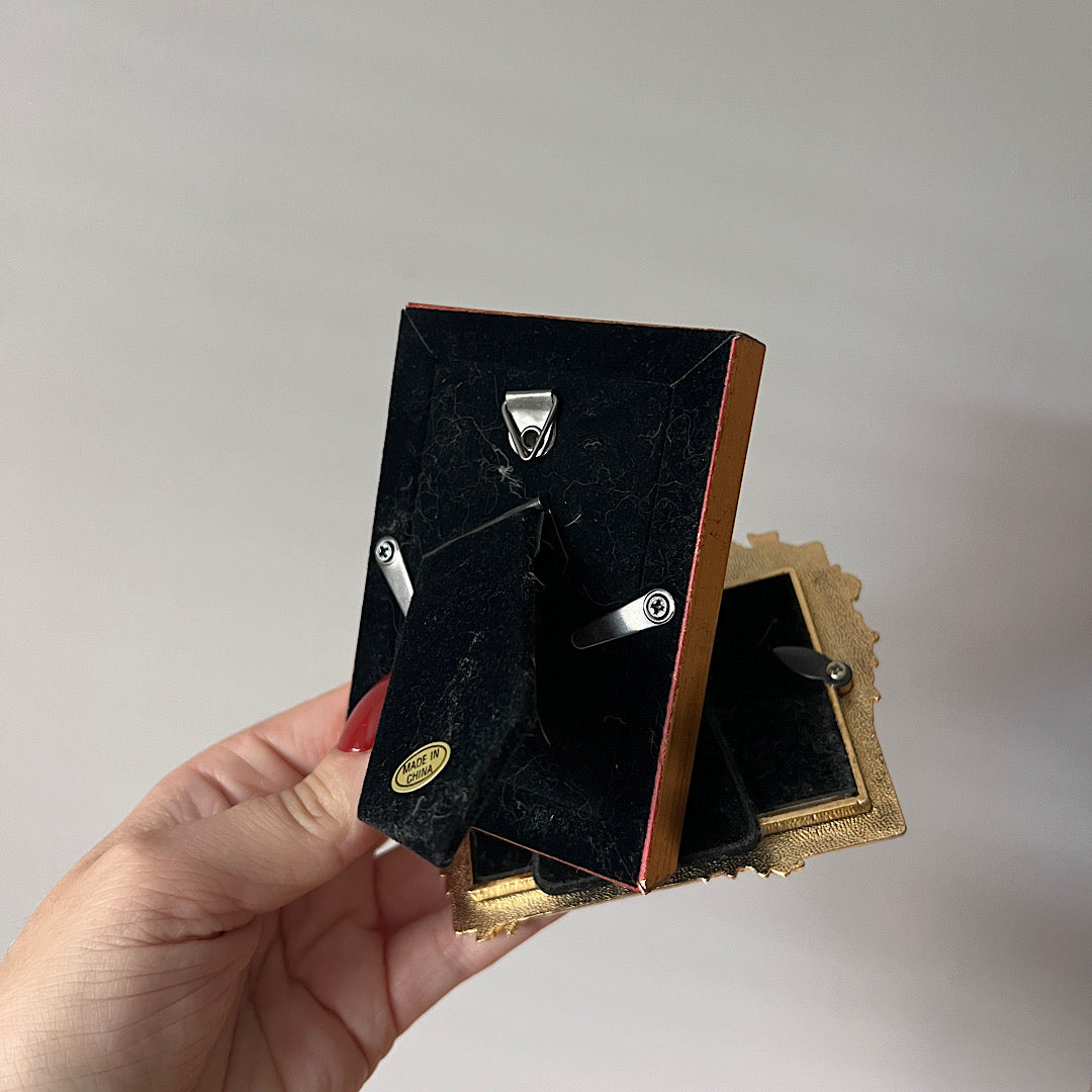 Vintage Mini Gold Frames (set of 2)