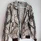 Vintage Cabelas White Camo Bomber Jacket