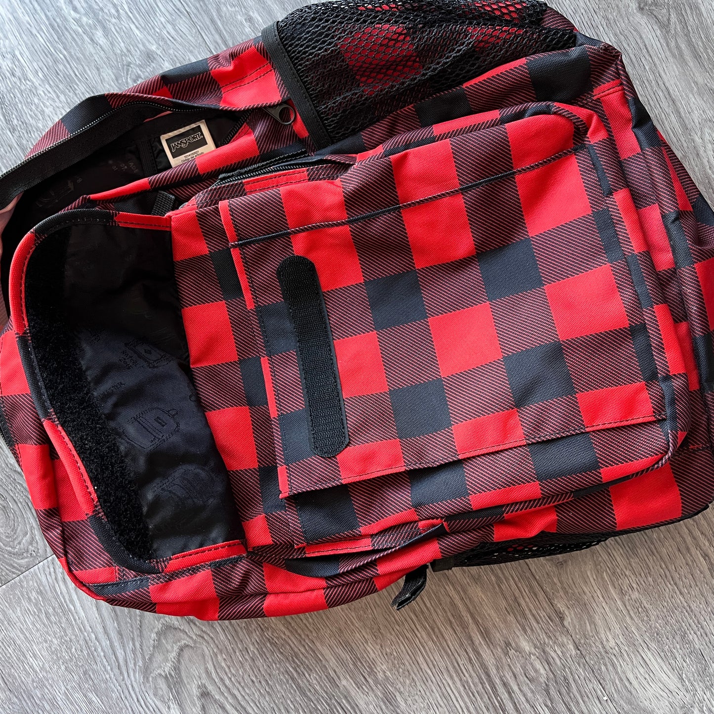 Jansport Buffalo Plaid Backpack