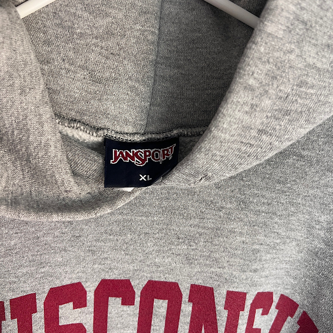 Wisconsin Athletic Dept Jansport Hooded Sweatshirt