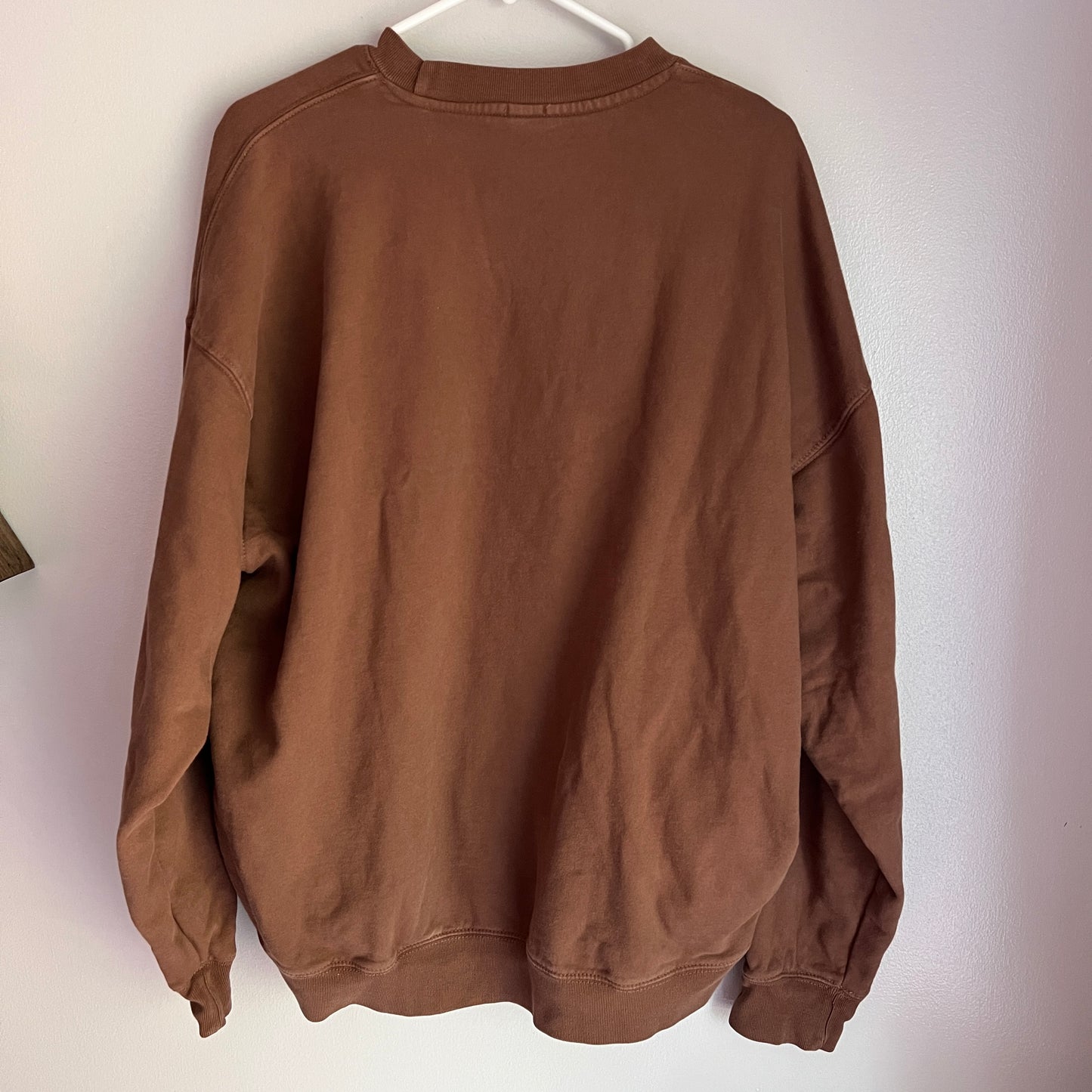 Brandy Melville Chocolate Brown Crewneck Sweatshirt