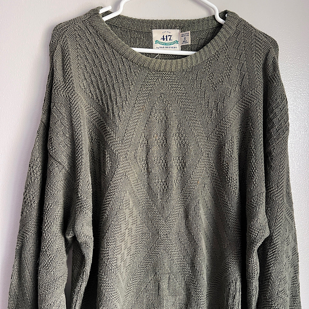 Vintage Knit Crewneck Sweater