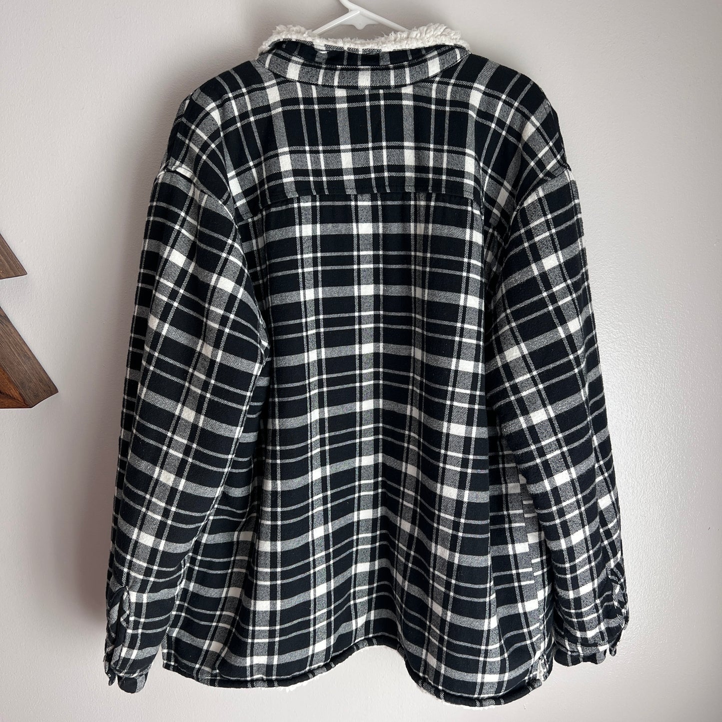 Pacsun Sherpa Lined Flannel Shacket