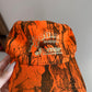 Vintage Blaze Orange Camo Hat