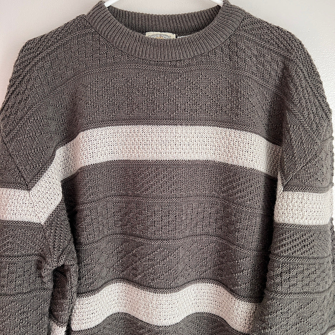 Vintage Flatiron Mills Striped Sweater