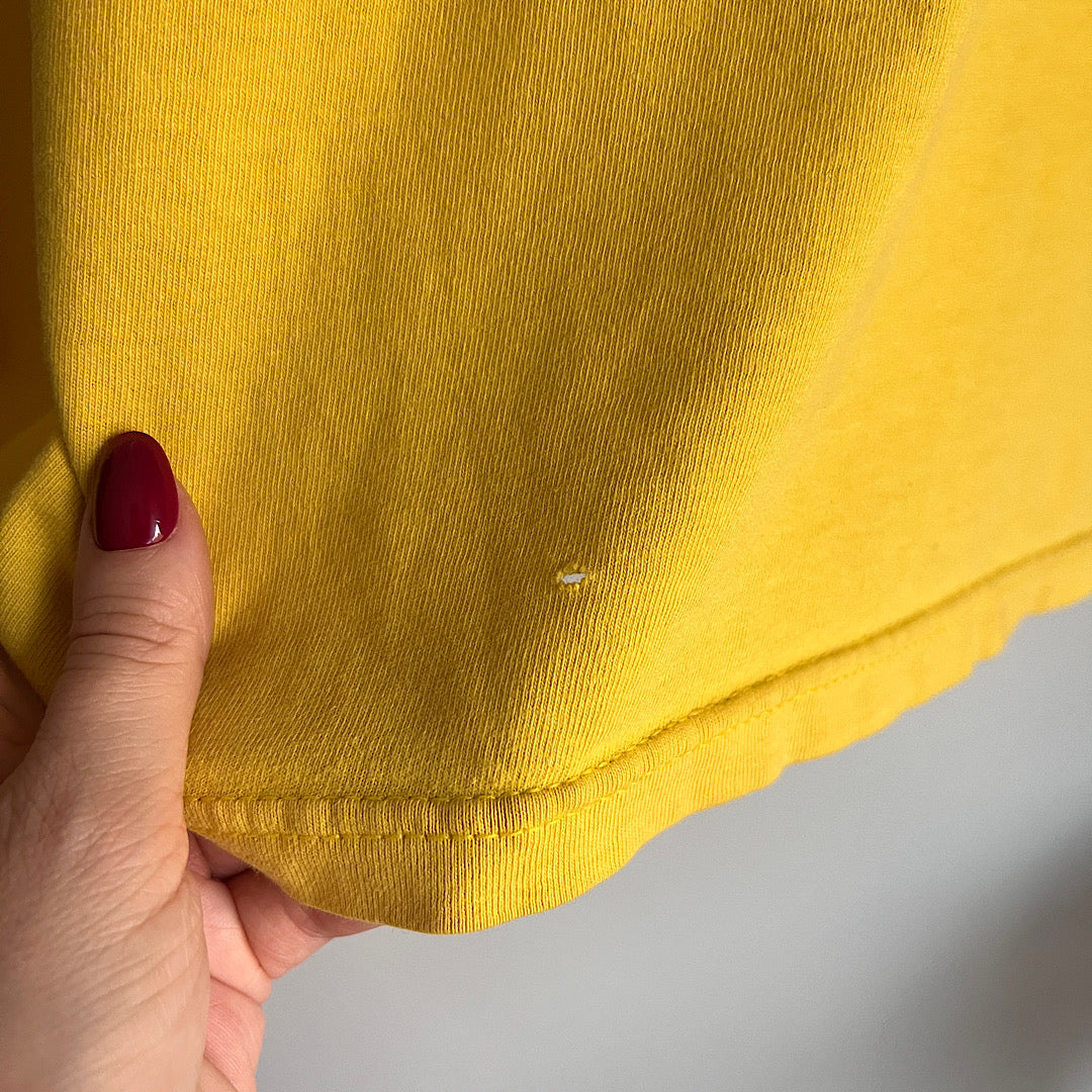 Vintage 2005 Harley Davidson Los Angeles Eagle Yellow T-Shirt