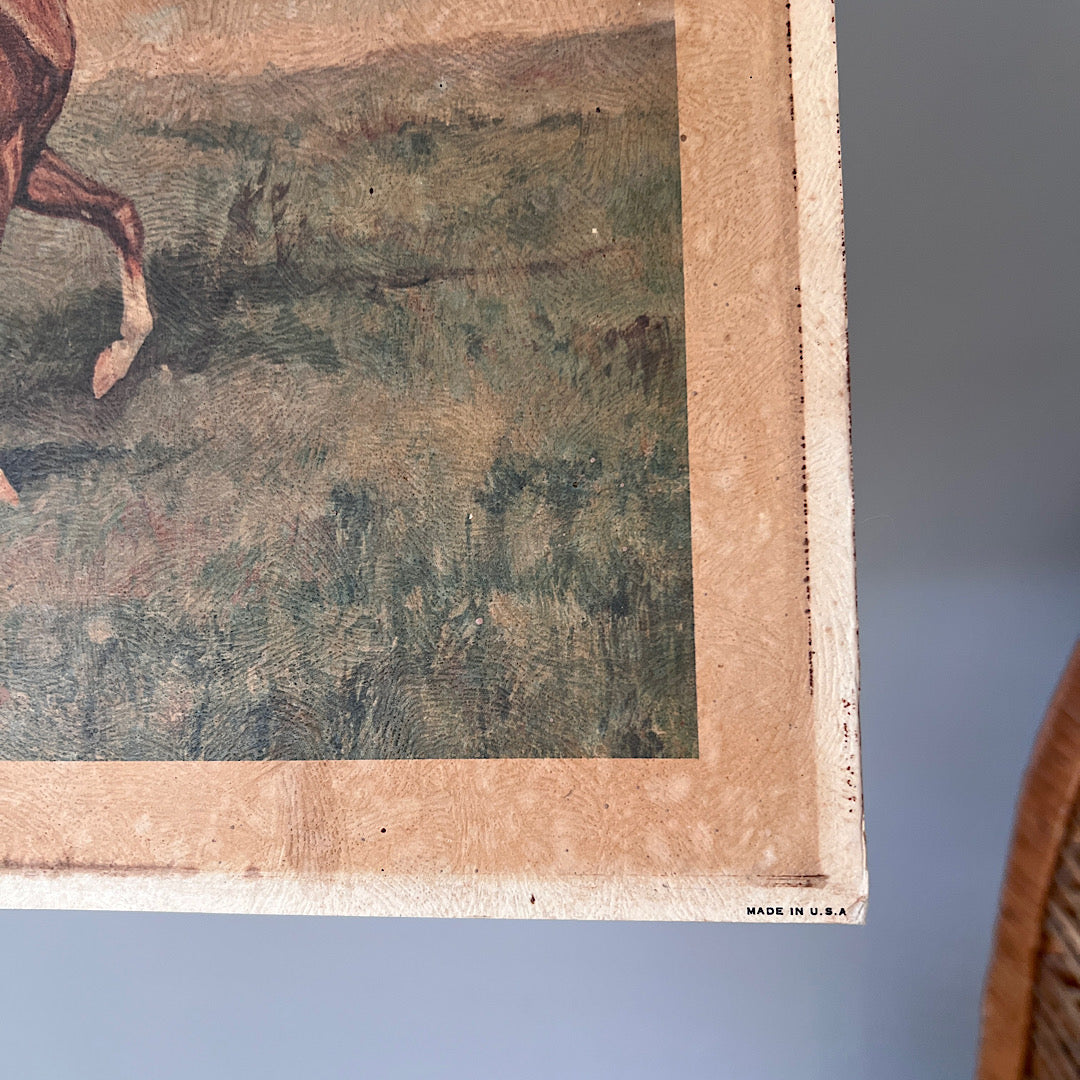 Vintage Horse Print (14"x11")