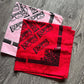 Vintage Luckenbach Texas Bandanas (set of 2)