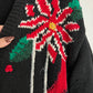 Vintage Jennifer Moore Jingle Bell Christmas Cardigan Sweater