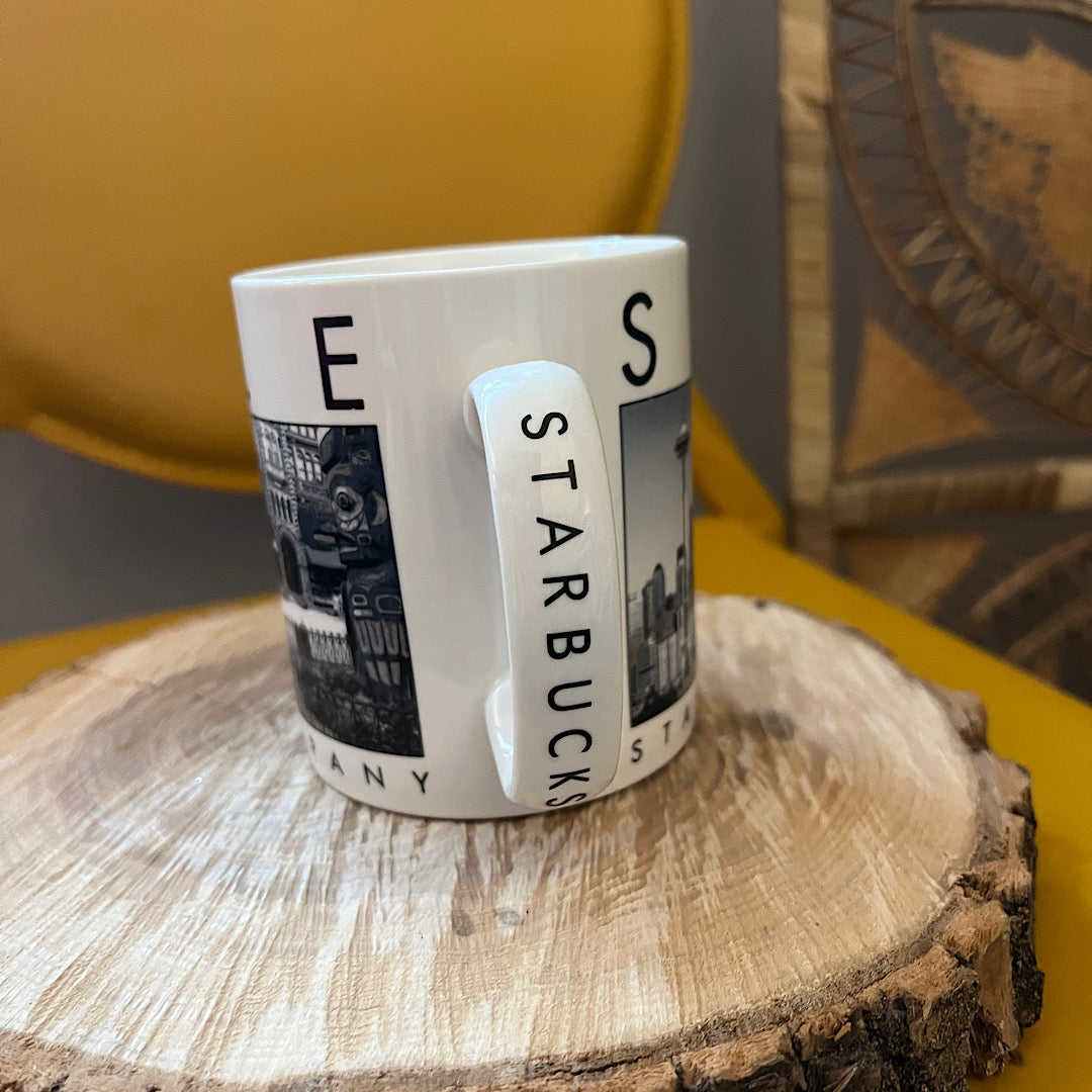 Vintage '03 Starbucks Seattle City Scenes Series Large Mug