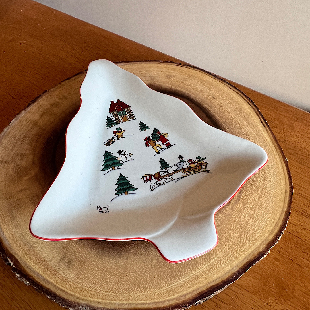 '87 Vintage Joy of Christmas Tree Plate