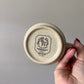 Vintage Floral Haniwa Stoneware Mini Pitcher