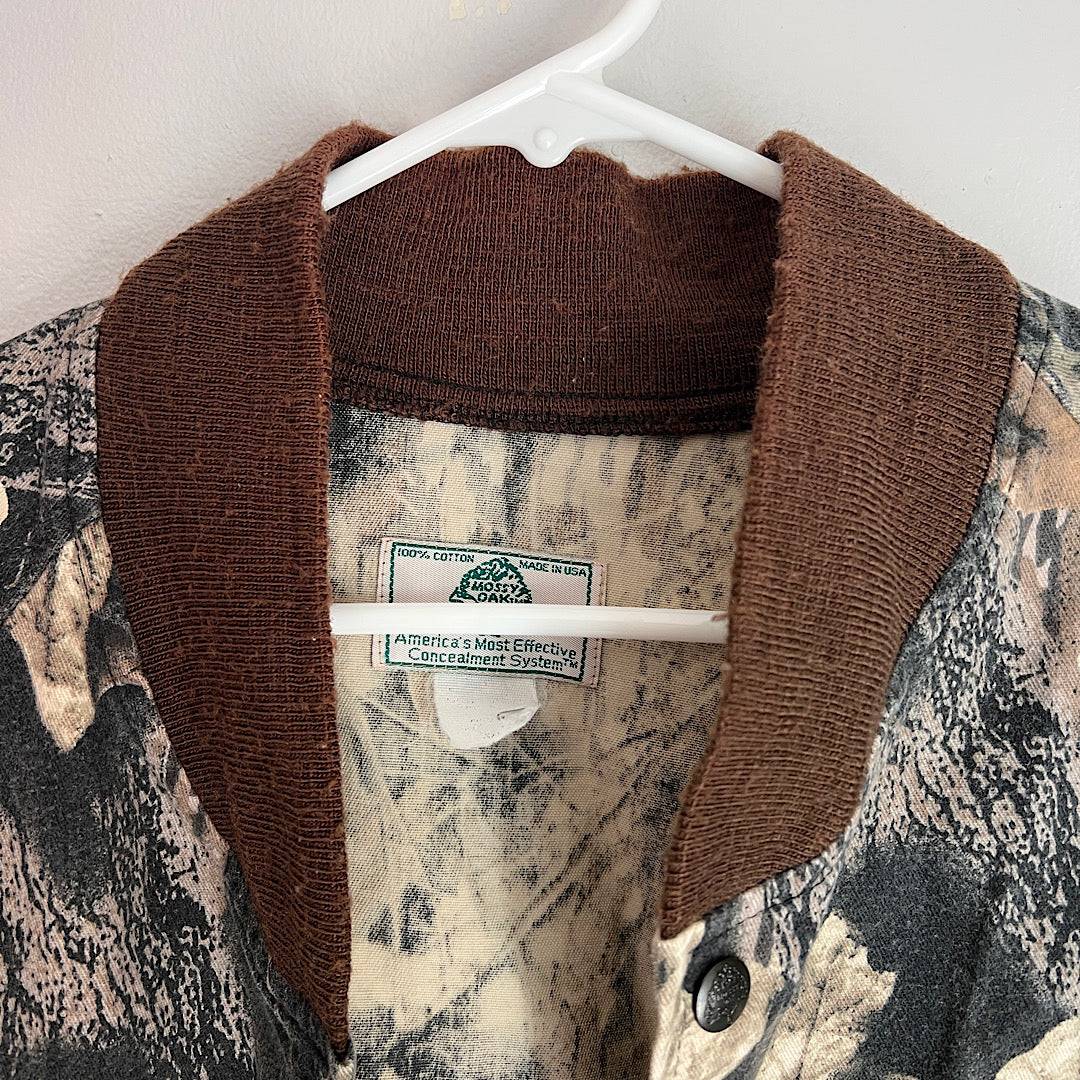 Vintage Mossy Oak Camo Jacket