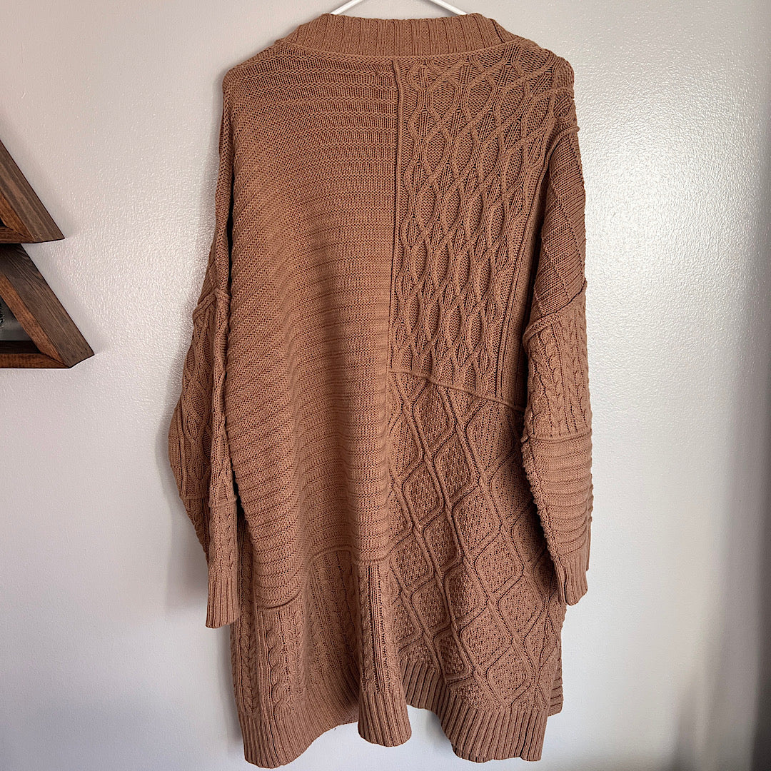 Natural Reflections Long Knit Sweater
