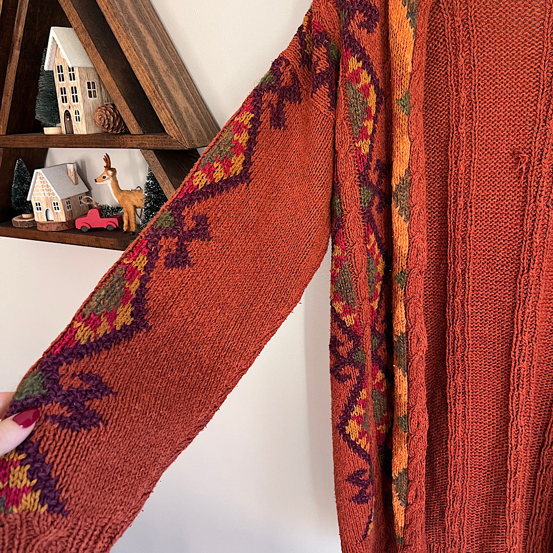 Vintage Pattern Sweater