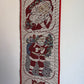 Vintage Christmas Santa Wall Hanging