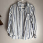 Striped Cotton Button Up