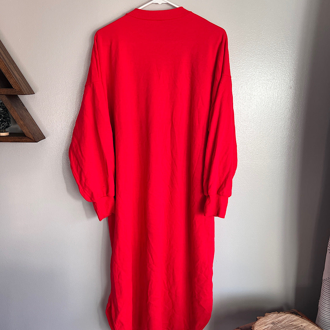 Vintage 1992 Dayton's Santabear Christmas Nighty Sweatshirt