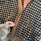 Vintage Moose Lake Lodge Plaid & Leather Jacket