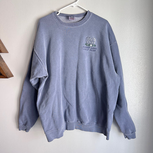 Vintage Tee'd Off Golf Club Crewneck Sweatshirt