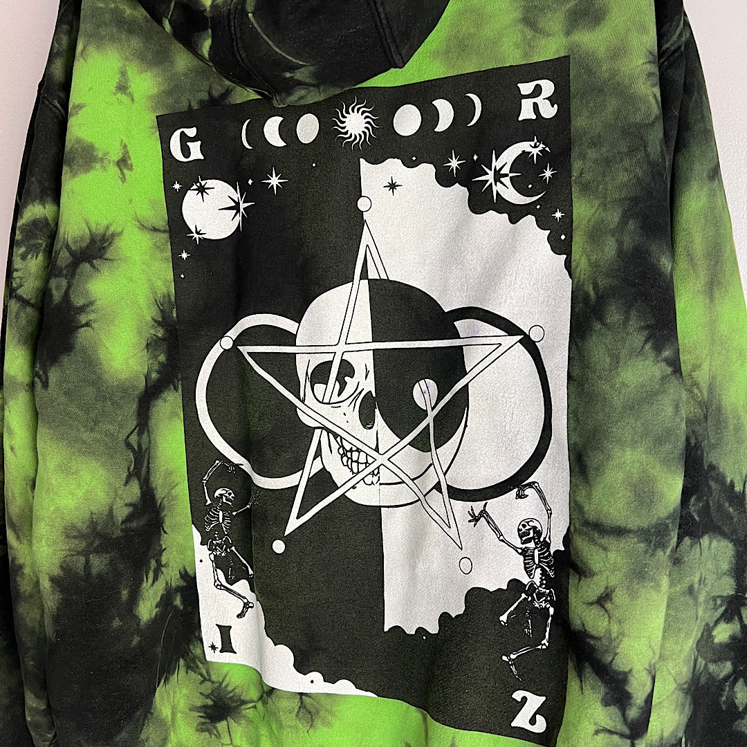 Griz Tie Dye Graphic Hoodie