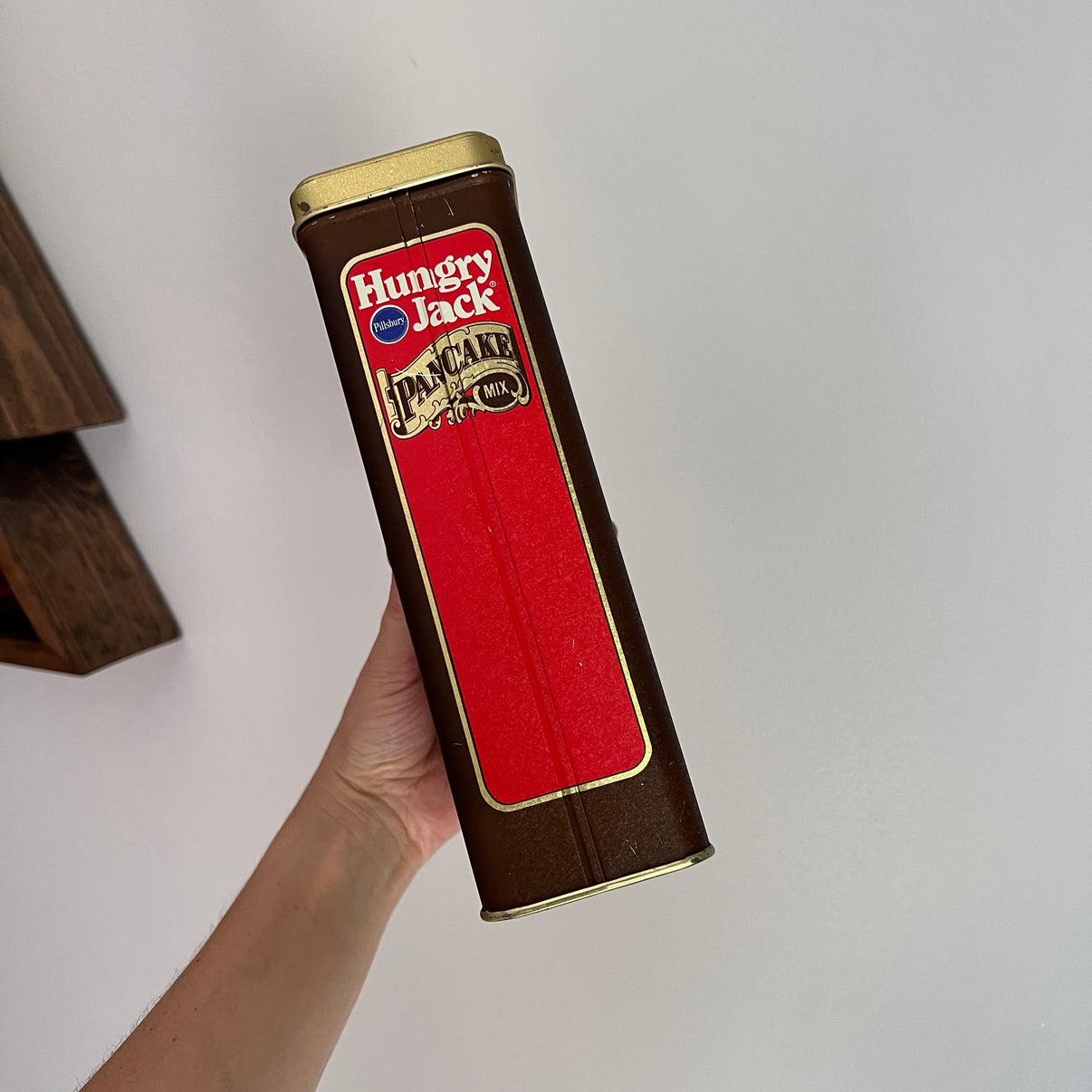 Minny Thrift Secondhand Shop Vintage Hungry Jack Pancake Tin