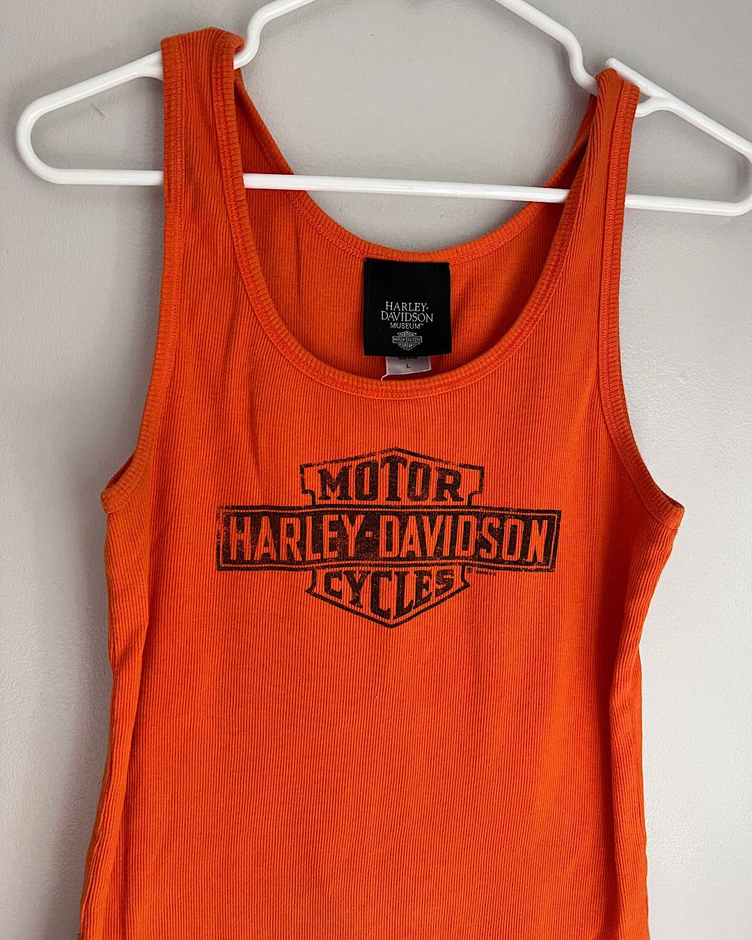 Harley Davidson Orange Tank Top ('08)