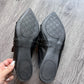 French Sole (FS/NY) Studded Pointed Toe Slip On Leather Shoes (9)