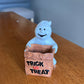 Cute Ghost with Trick or Treat Bag Halloween Decor